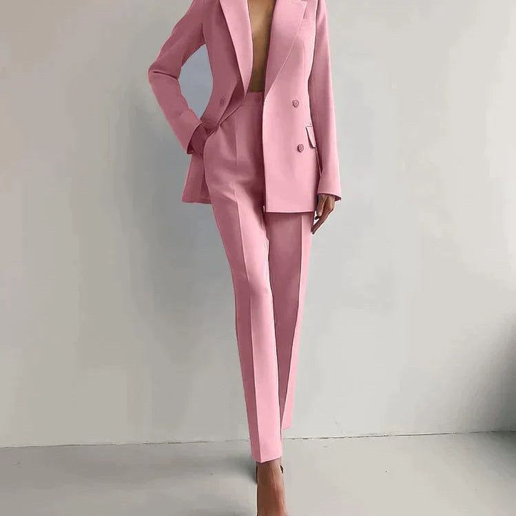 Lucienne | Ensemble blazer et pantalon pour femmes