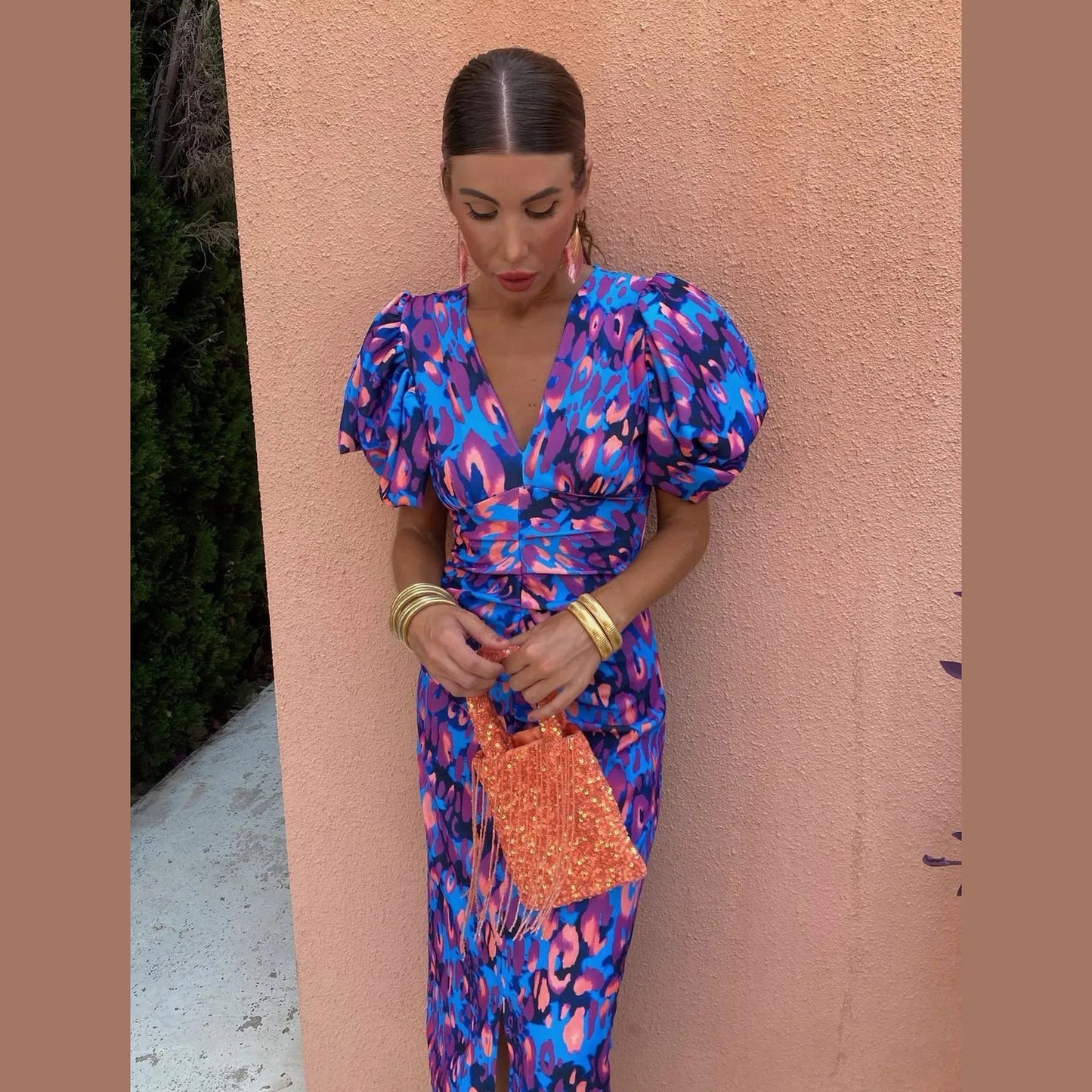 Gwen | Robe Fiesta Vibrante au Style Audacieux pour Femmes