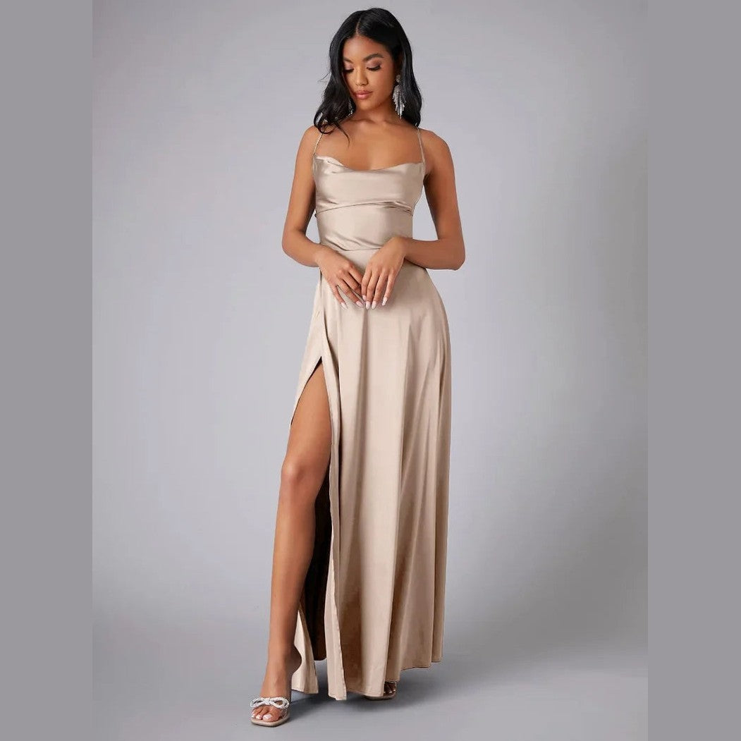 Astrid | Robe Maxi Avec Design Élégant Sans Manches pour Femmes