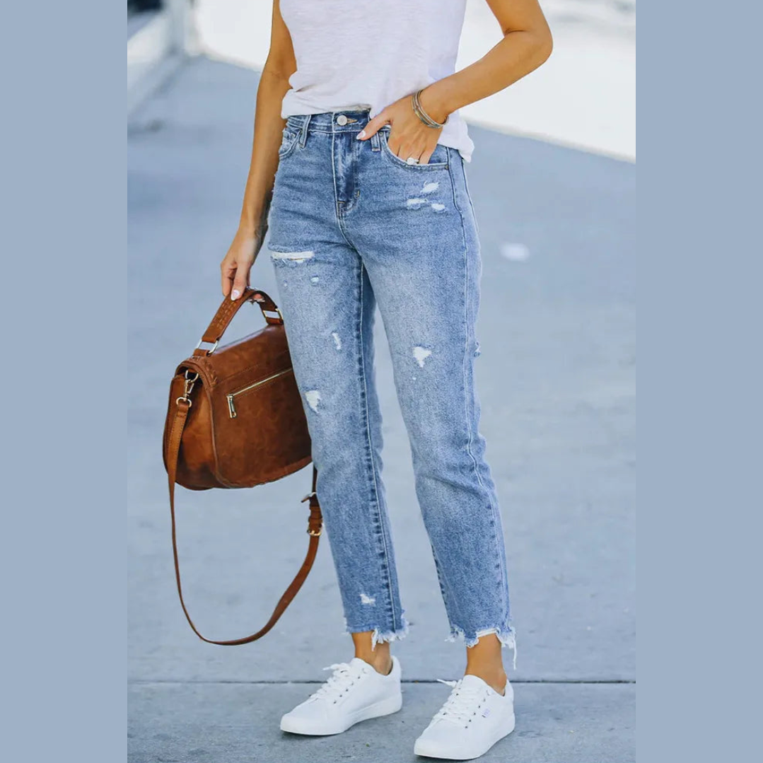 Alexia | Pantalon de loisirs à taille haute pour femmes