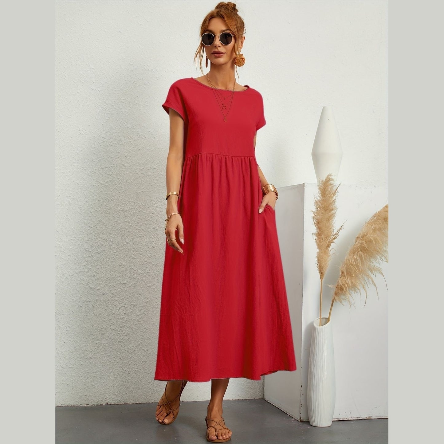 Mirabelle | Robe de loisirs décolletée