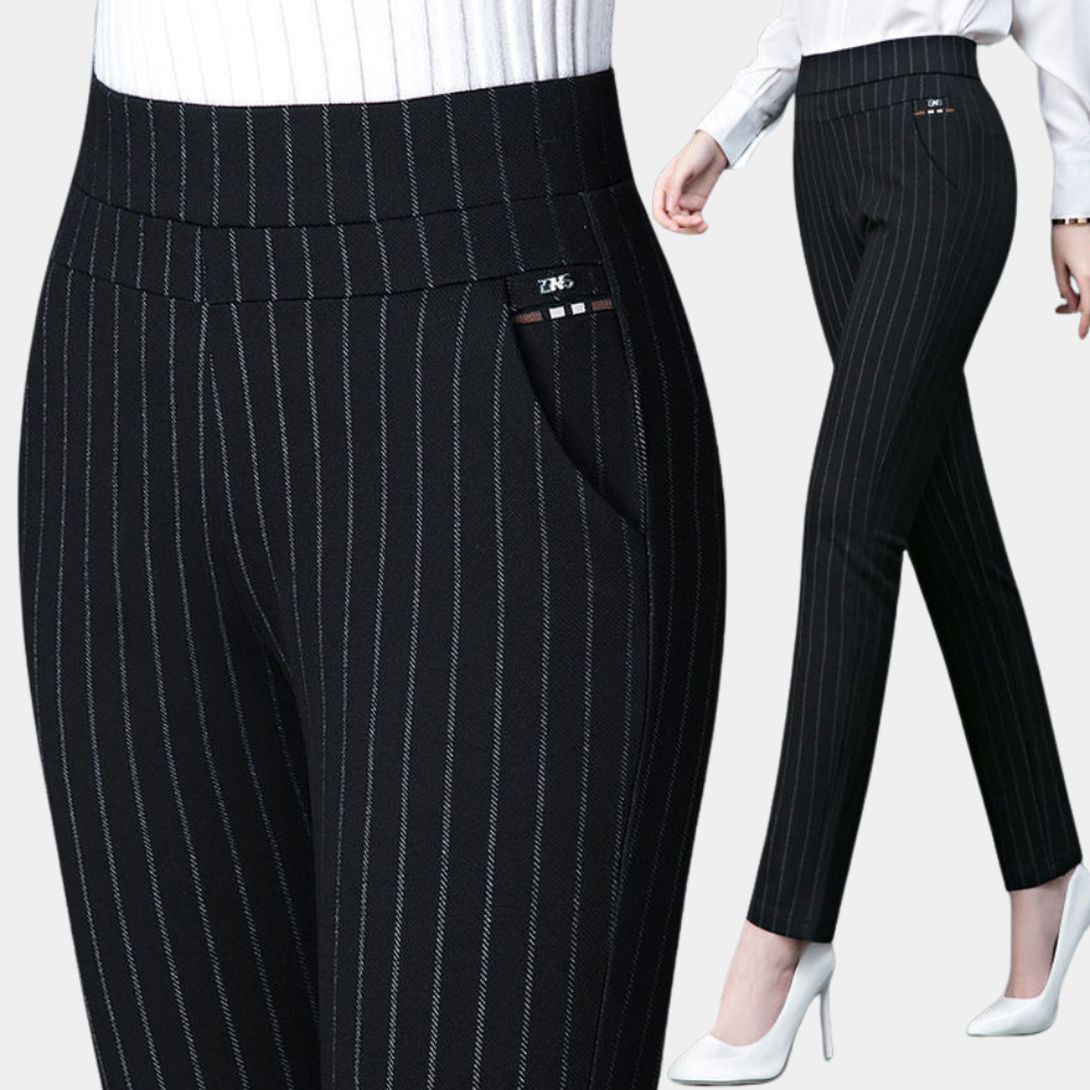 Ivana | Pantalon Extensible Ajusté pour Femmes