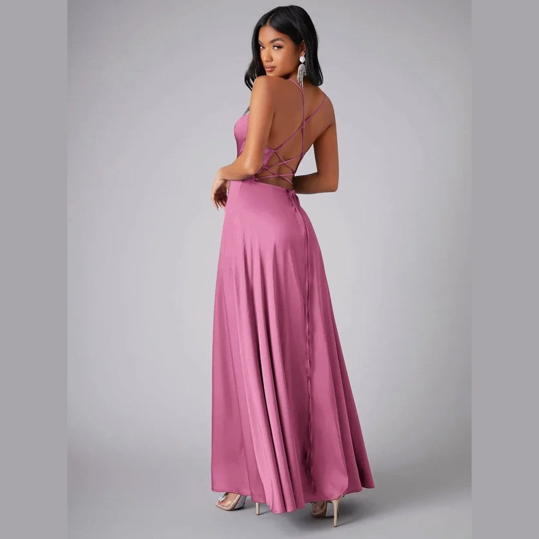 Astrid | Robe Maxi Avec Design Élégant Sans Manches pour Femmes