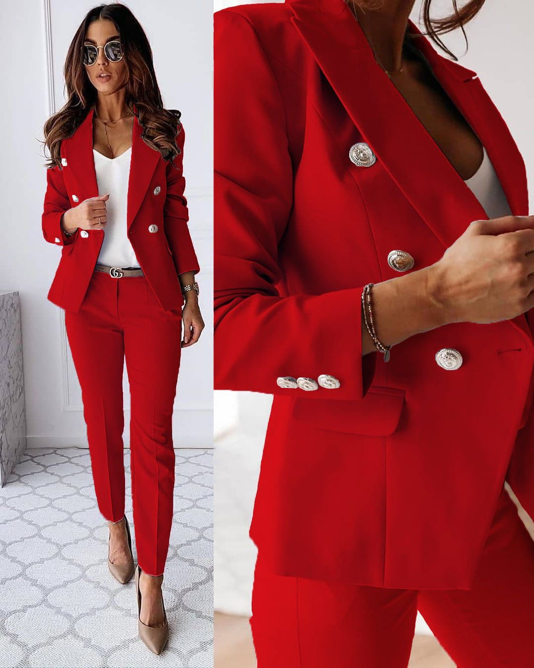 Valentine | Ensemble blazer élégant pour dames