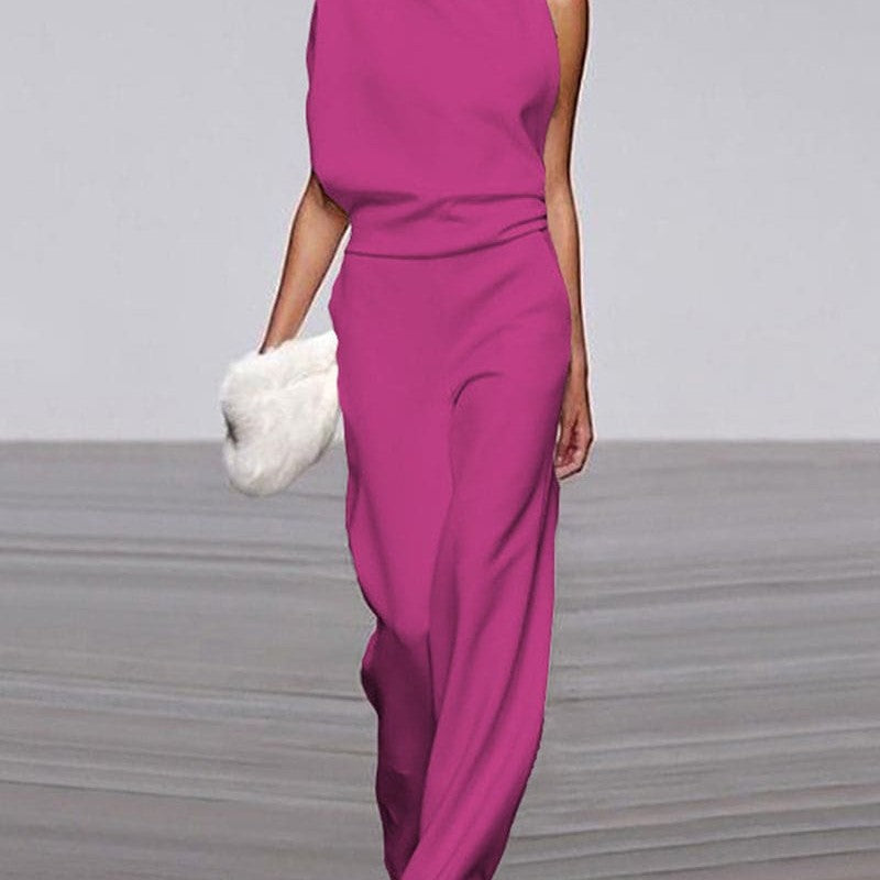 Jurnee | Combinaison élégante avec col montant pour femme