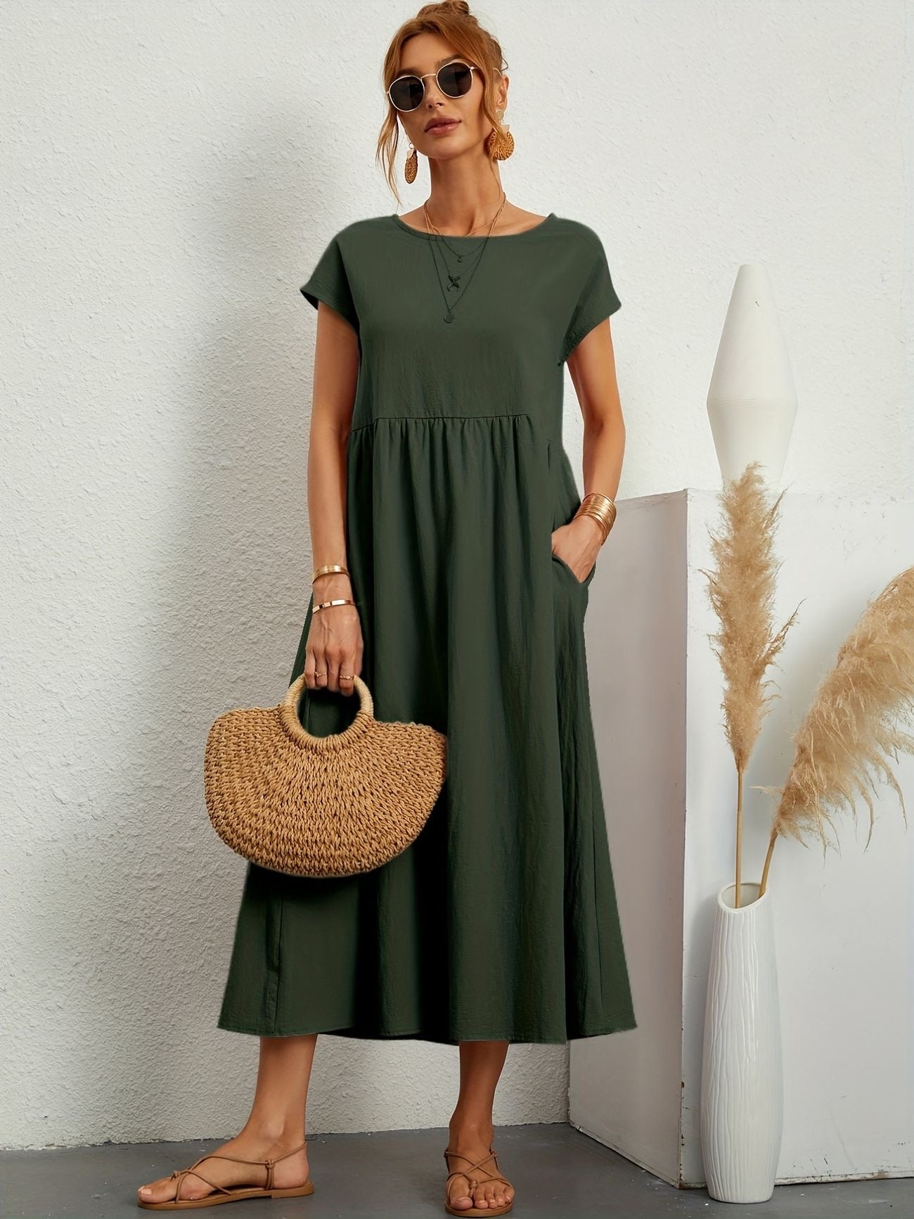 Mirabelle | Robe de loisirs décolletée