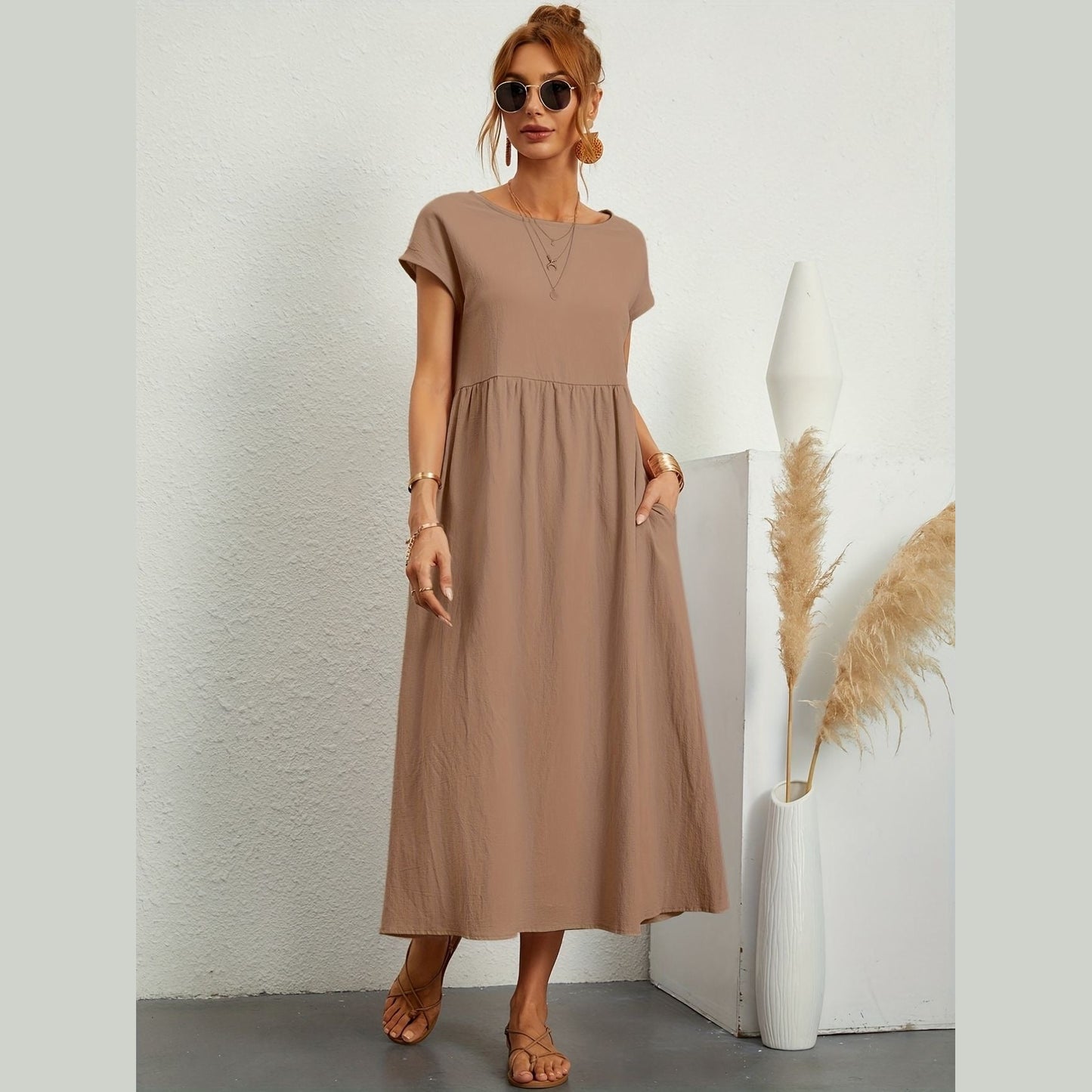 Mirabelle | Robe de loisirs décolletée