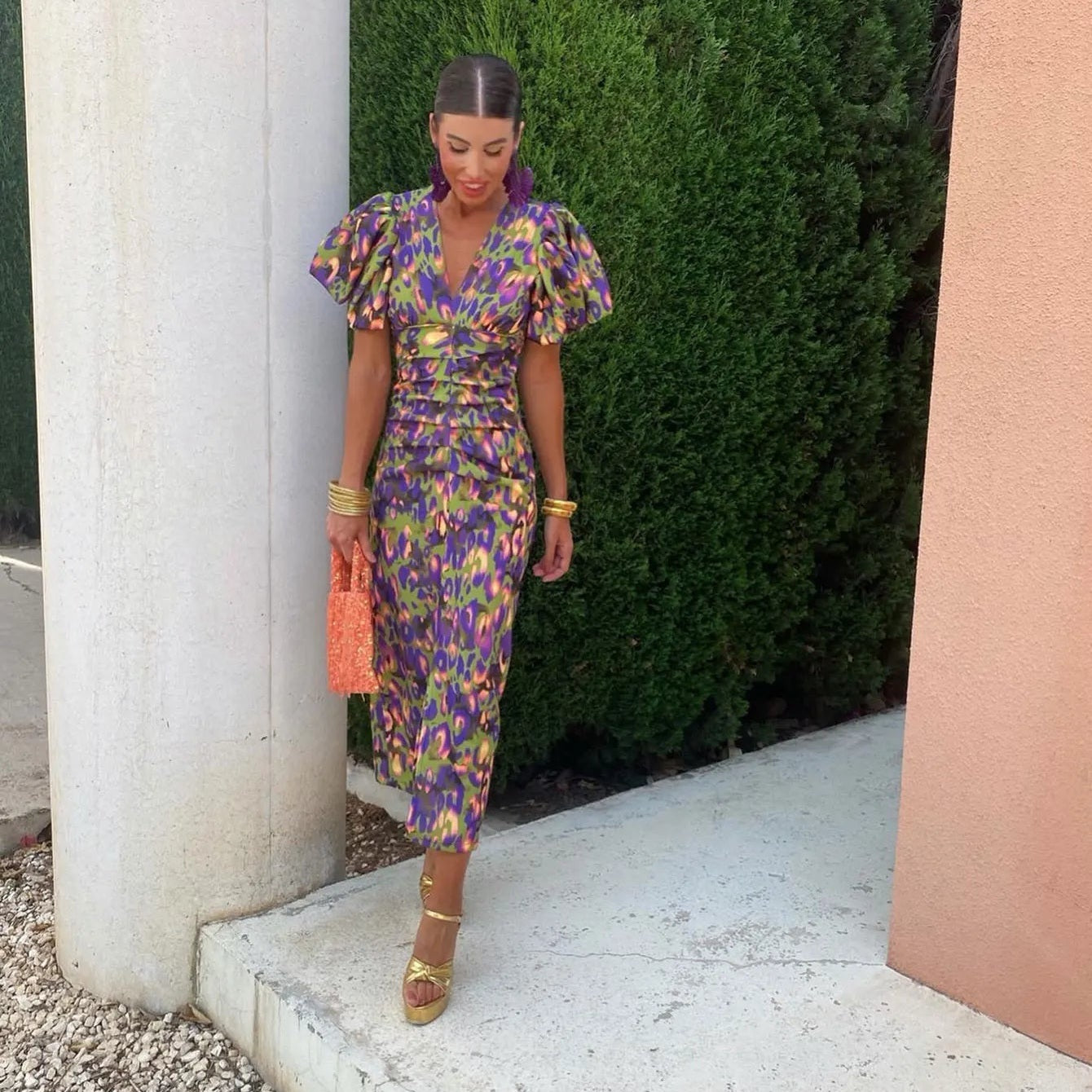 Gwen | Robe Fiesta Vibrante au Style Audacieux pour Femmes