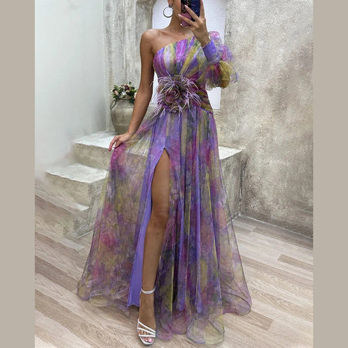 Roselyne | Robe élégante à épaules dénudées