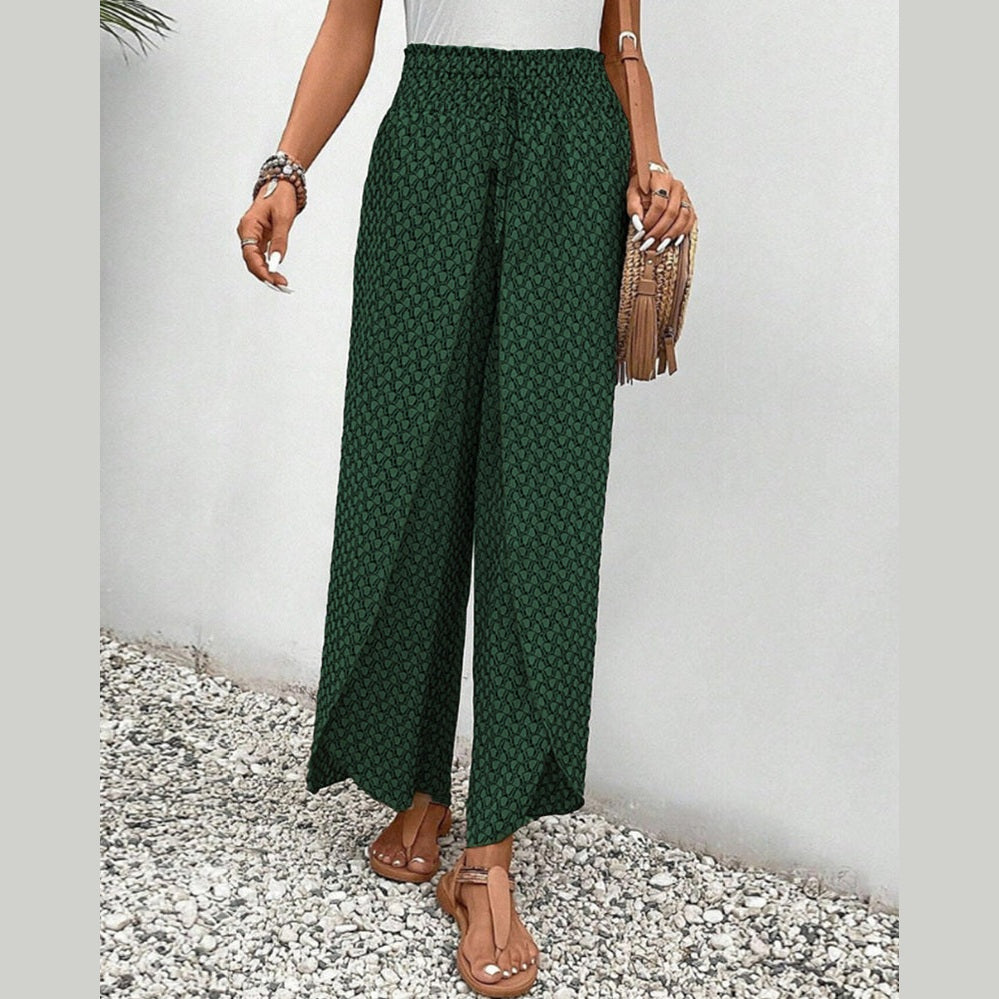 Louanne | Pantalon pour femmes à imprimé géométrique