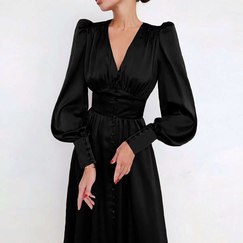 Arya | Robe élégante en satin pour femmes