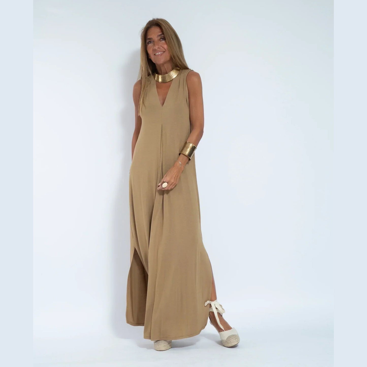 Eleanore | Robe amincissante avec cardigan pour femmes