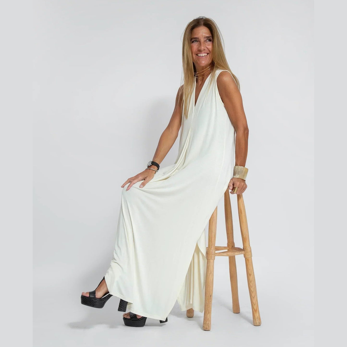 Eleanore | Robe amincissante avec cardigan pour femmes