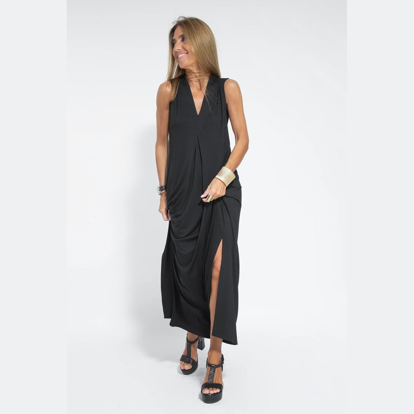 Eleanore | Robe amincissante avec cardigan pour femmes