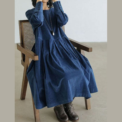 Zoe | Robe en velours français