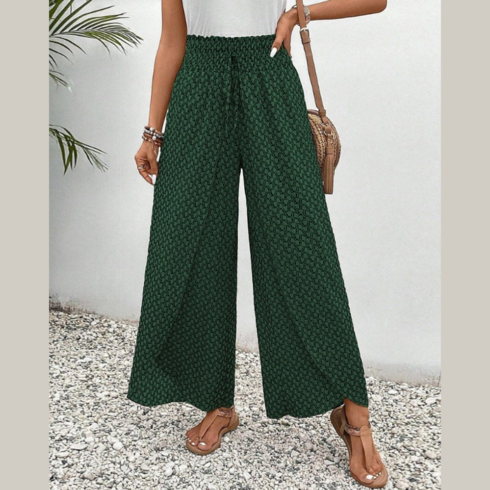 Louanne | Pantalon pour femmes à imprimé géométrique