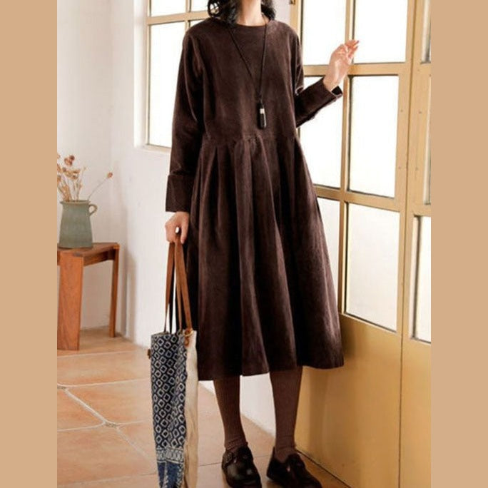 Zoe | Robe en velours français