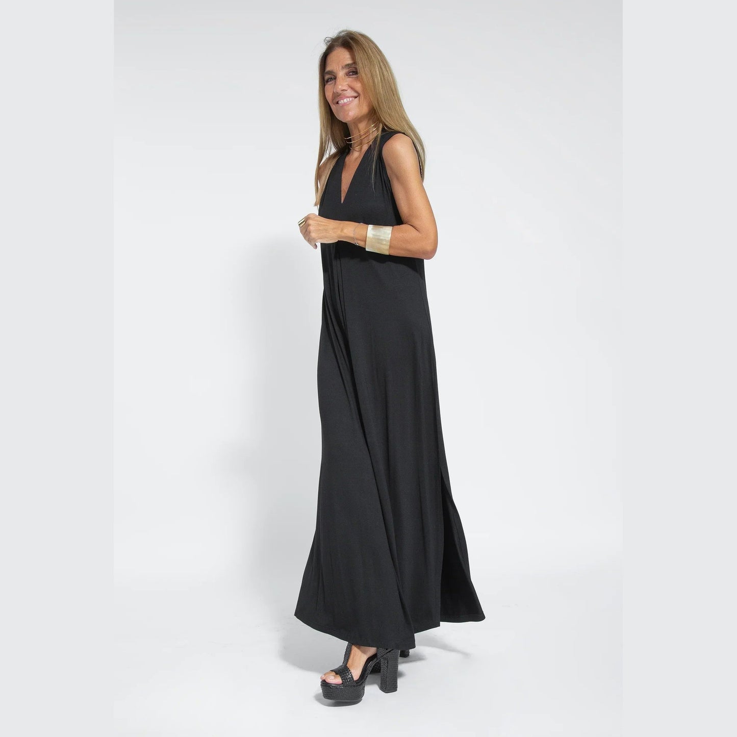 Eleanore | Robe amincissante avec cardigan pour femmes