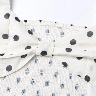 Noel | Ensemble Décontracté Rétro Chic à Pois pour Femmes