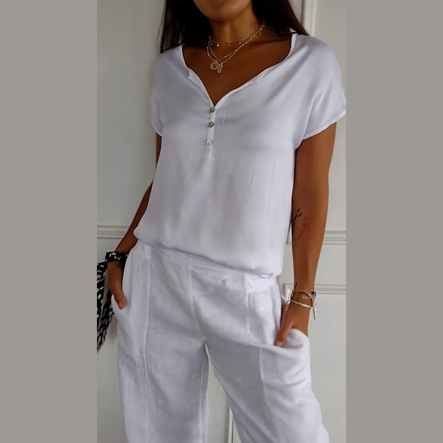 Noélie | Chemisier Confortable pour Femme