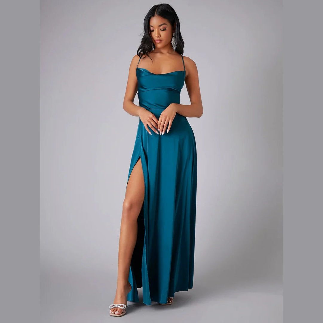 Astrid | Robe Maxi Avec Design Élégant Sans Manches pour Femmes