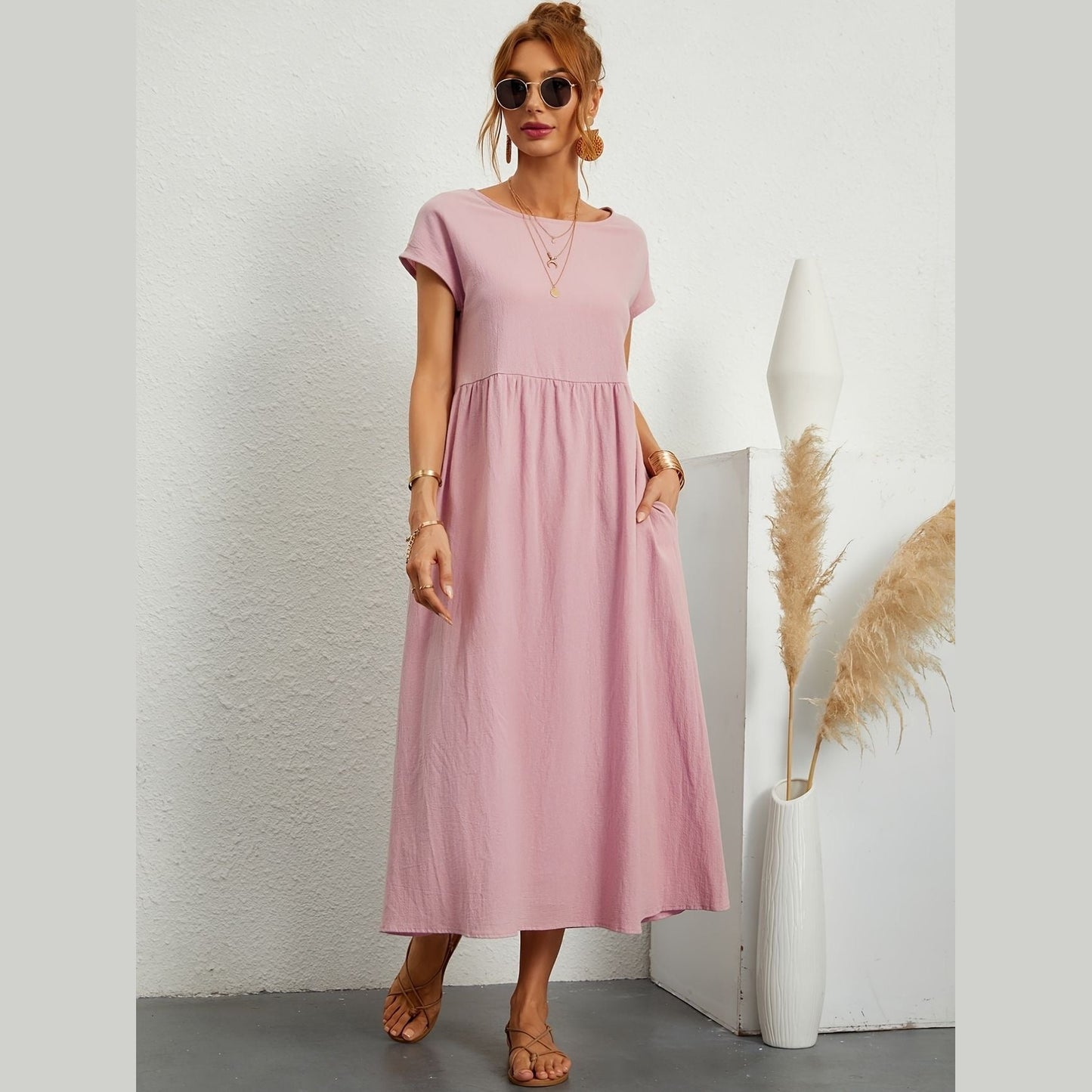 Mirabelle | Robe de loisirs décolletée