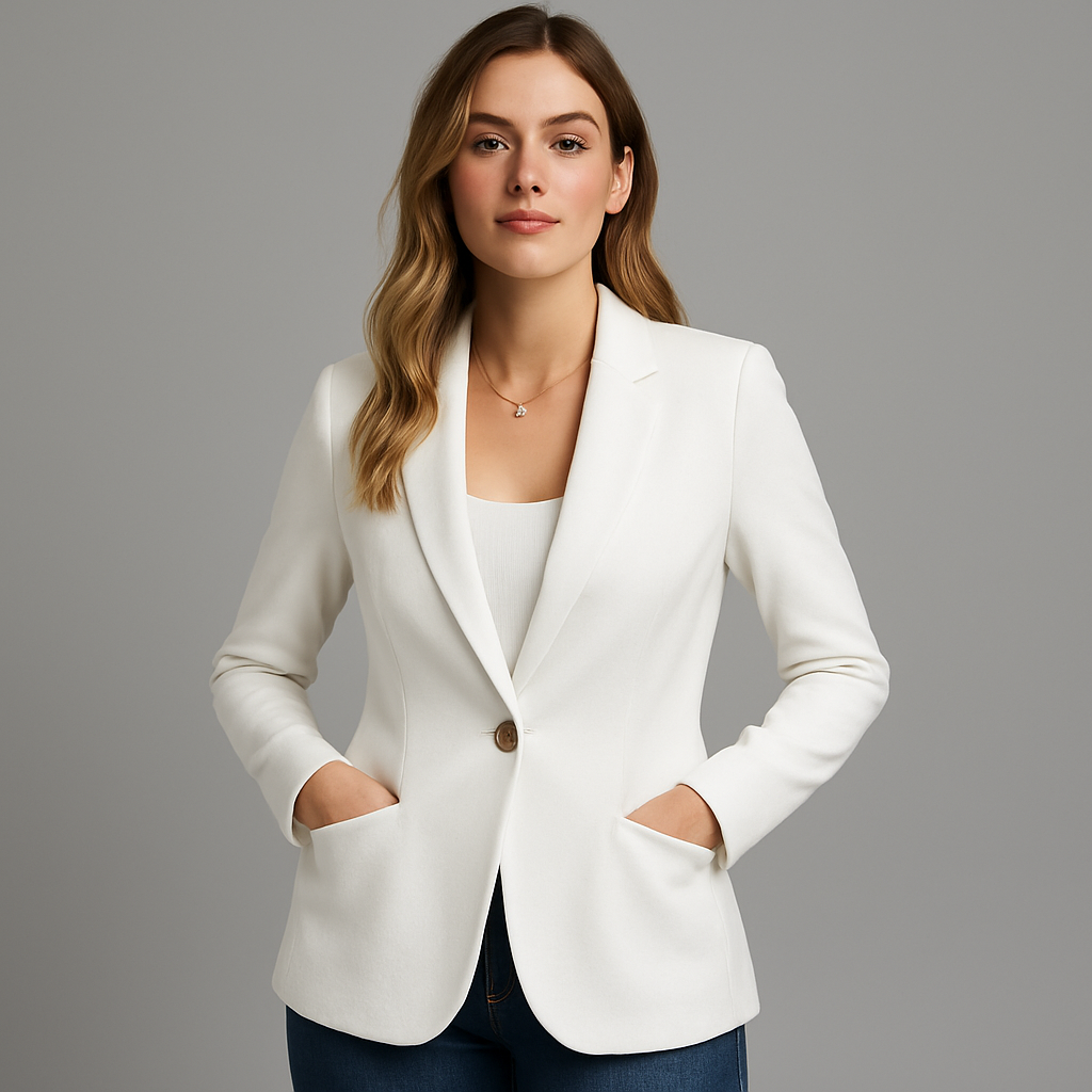 Blazer en Cachemire de Haute Qualité
