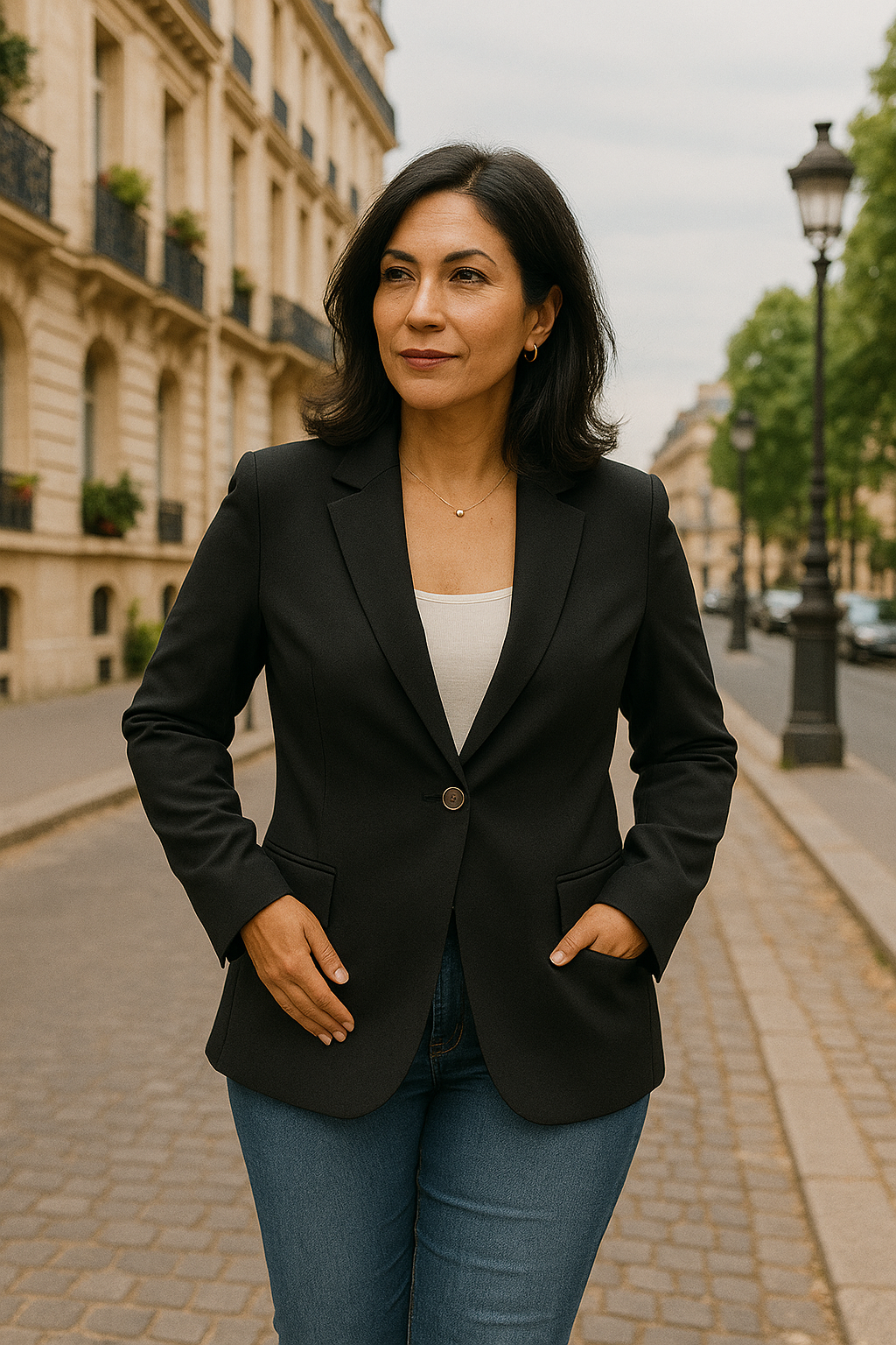 Blazer en Cachemire de Haute Qualité