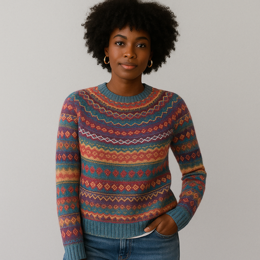 Eléandra - Pull Coloré