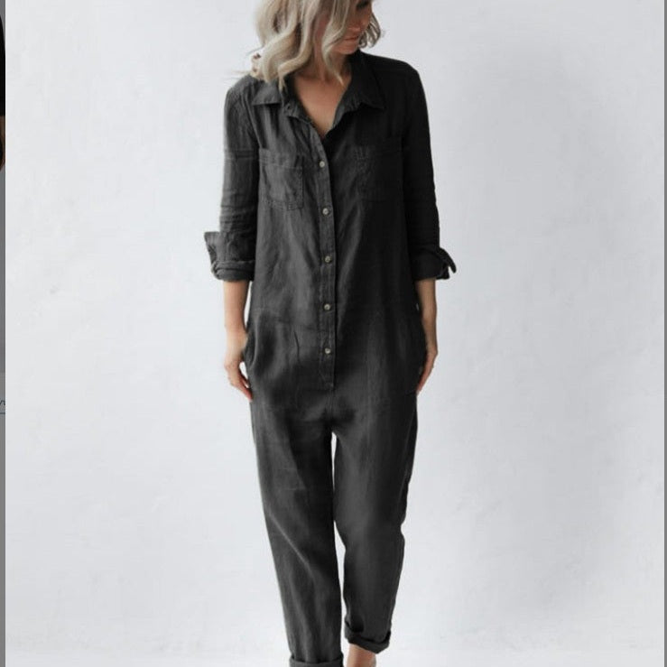 Prisha | Combinaison Décontractée au Style Sans Effort pour Femme