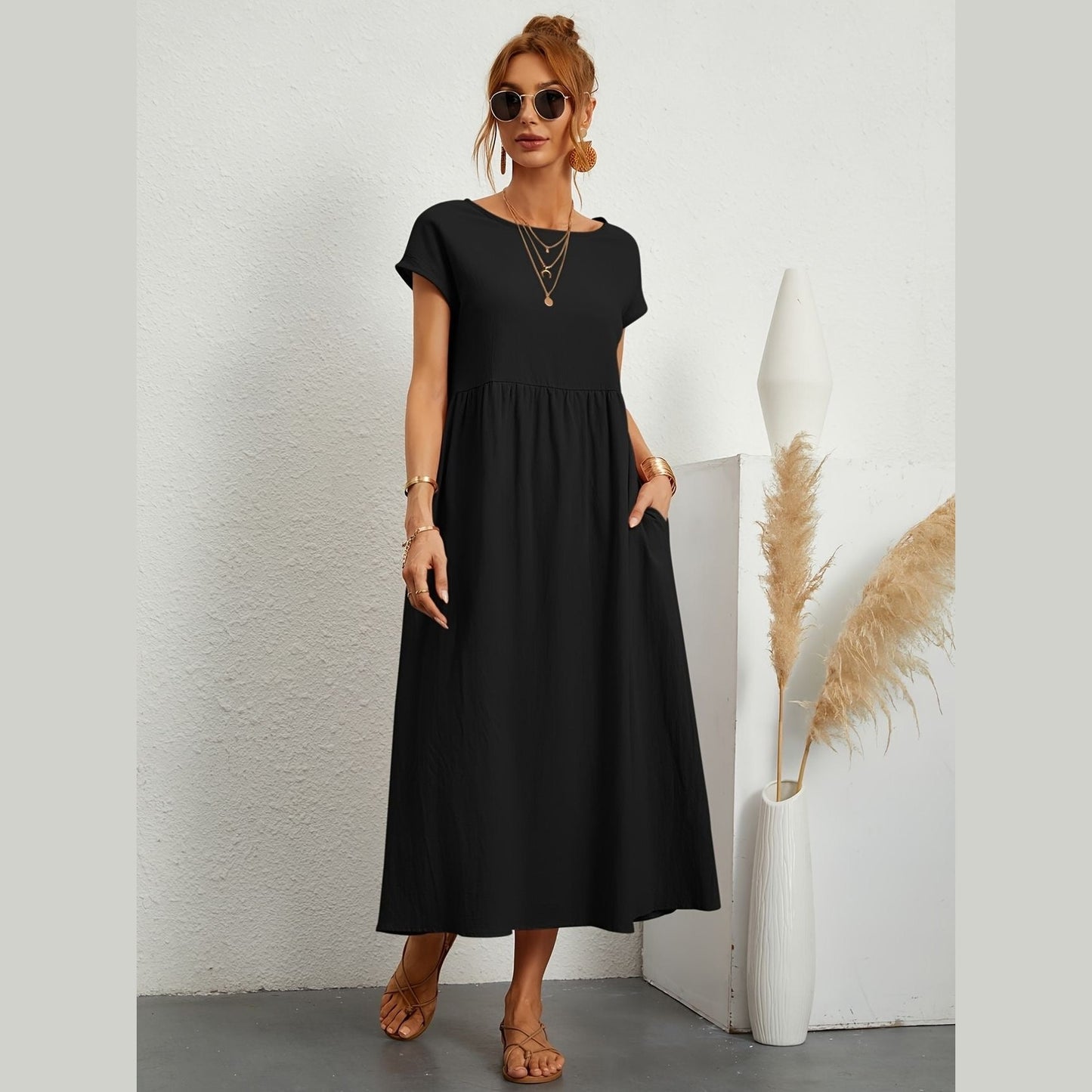 Mirabelle | Robe de loisirs décolletée