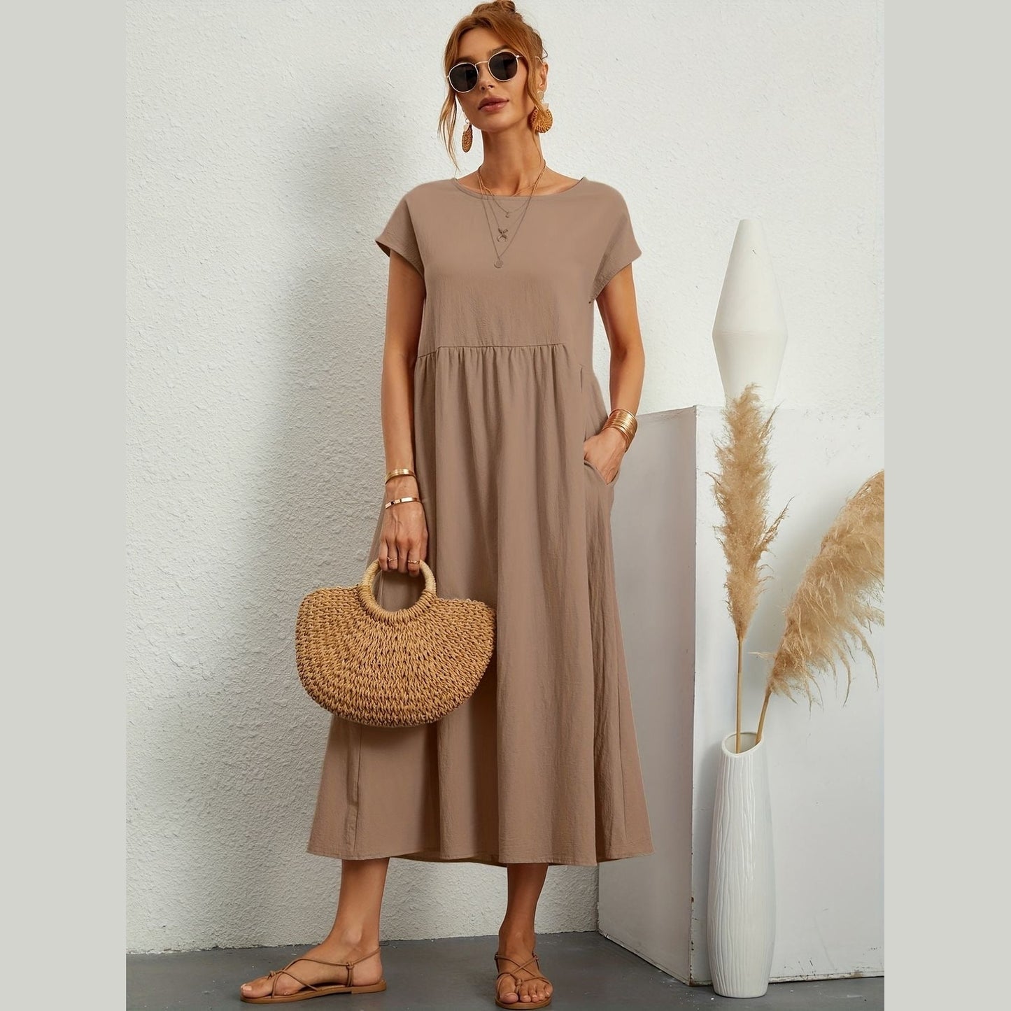 Mirabelle | Robe de loisirs décolletée