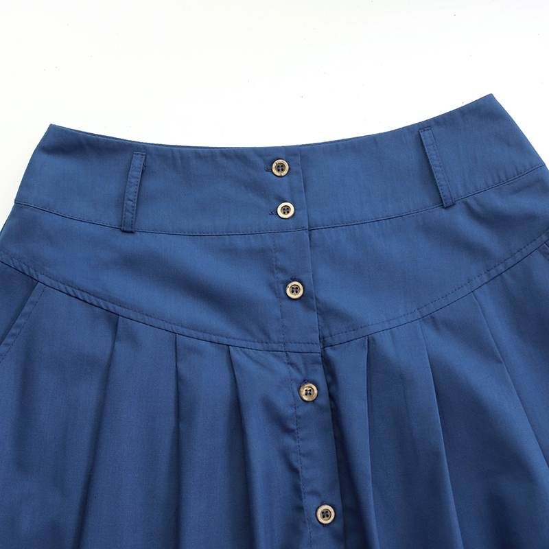 Claudia | Jupe Moderne Taille Haute avec Fente Latérale pour Femme