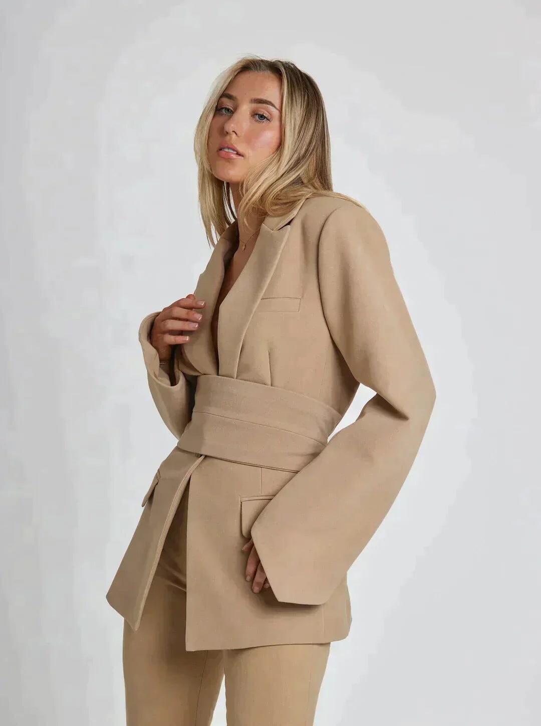 Blazer élégant pour femmes de tous âges Essentielle Beige S