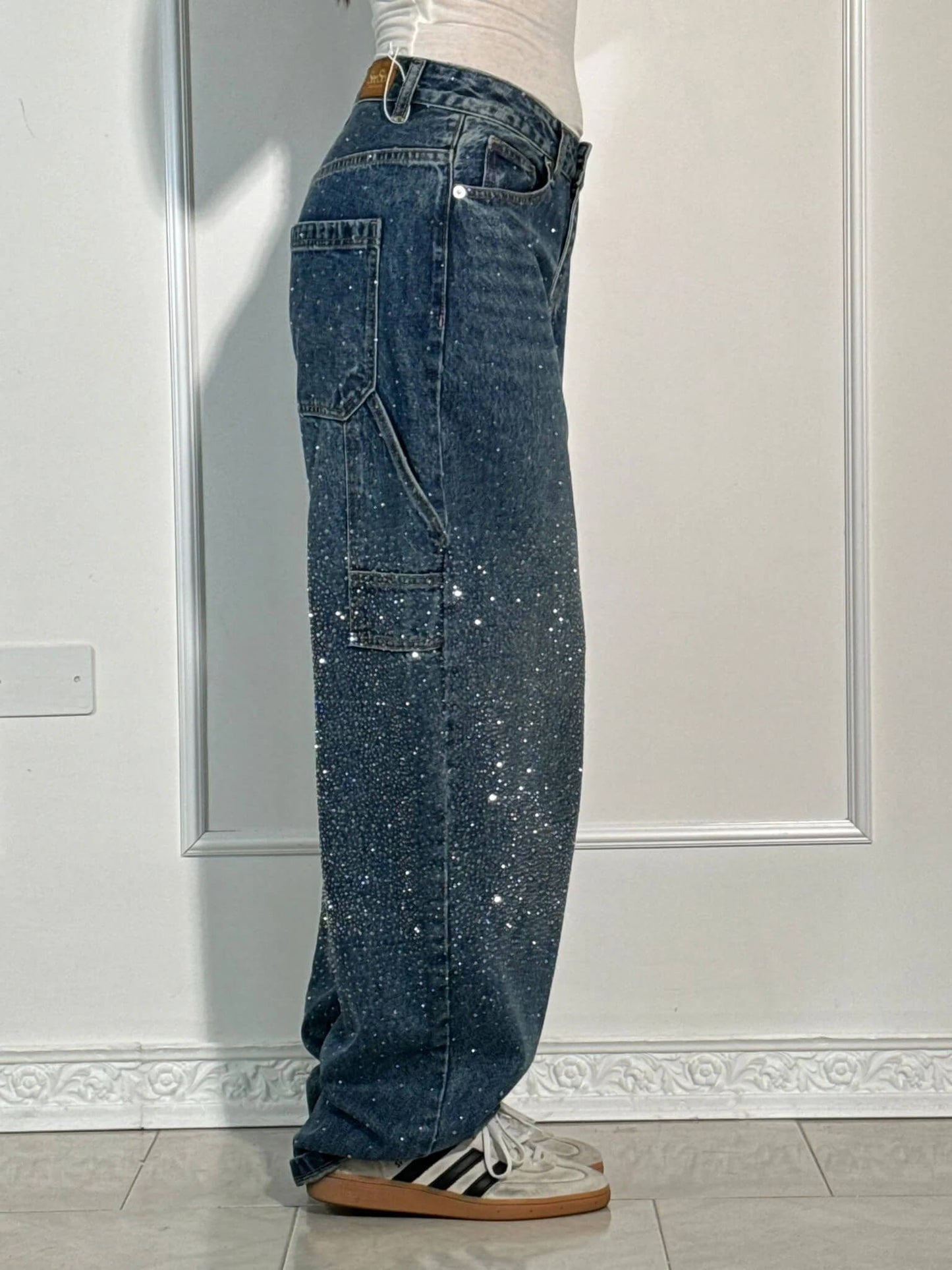 Jean en denim Balloon Carpenter Shine