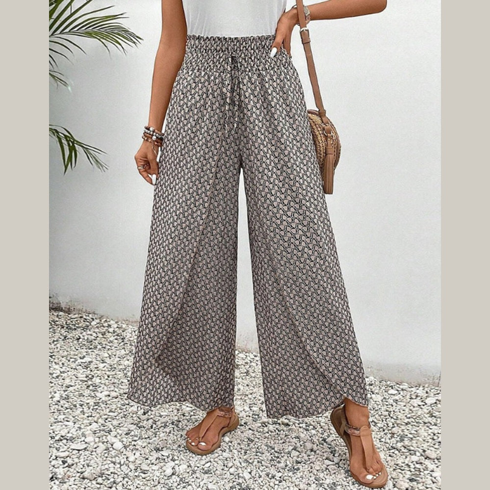 Louanne | Pantalon pour femmes à imprimé géométrique