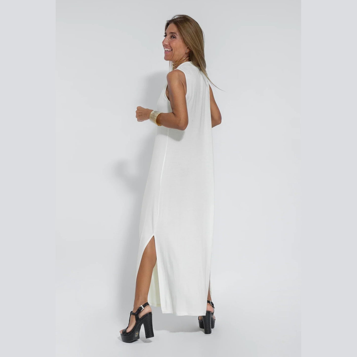 Eleanore | Robe amincissante avec cardigan pour femmes