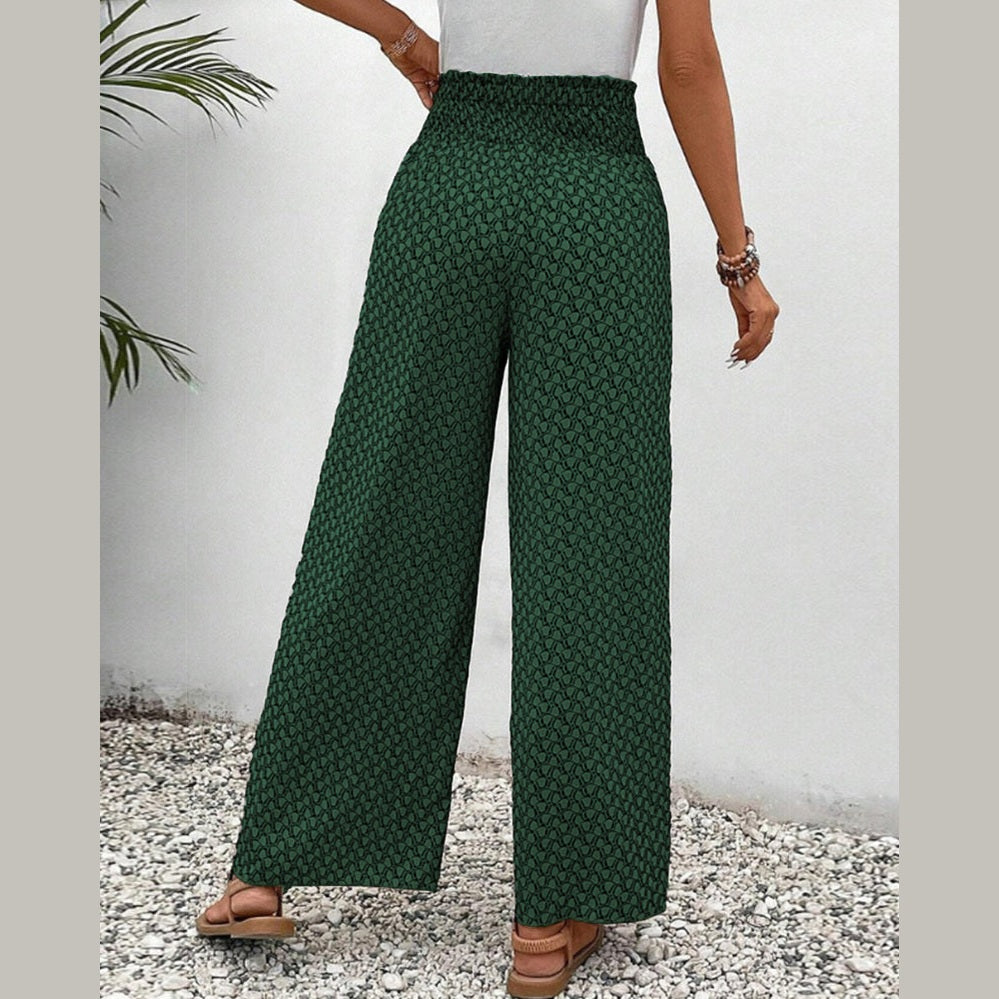 Louanne | Pantalon pour femmes à imprimé géométrique