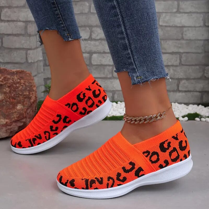Chaussures Orthopédiques Leopard FEMININO Essentielle Orange 35