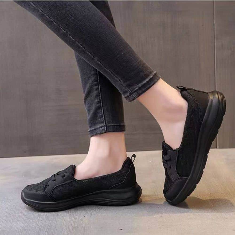 Comfy | Chaussures orthopédiques et élégantes FEMININO Essentielle Noir 35