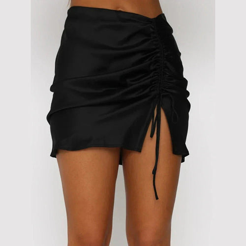 Cordelia | Jupe Mini en Satin à Finition Soyeuse pour Femme
