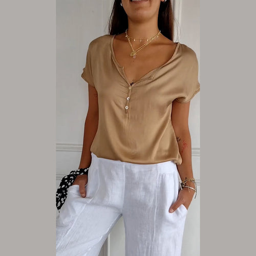 Noélie | Chemisier Confortable pour Femme