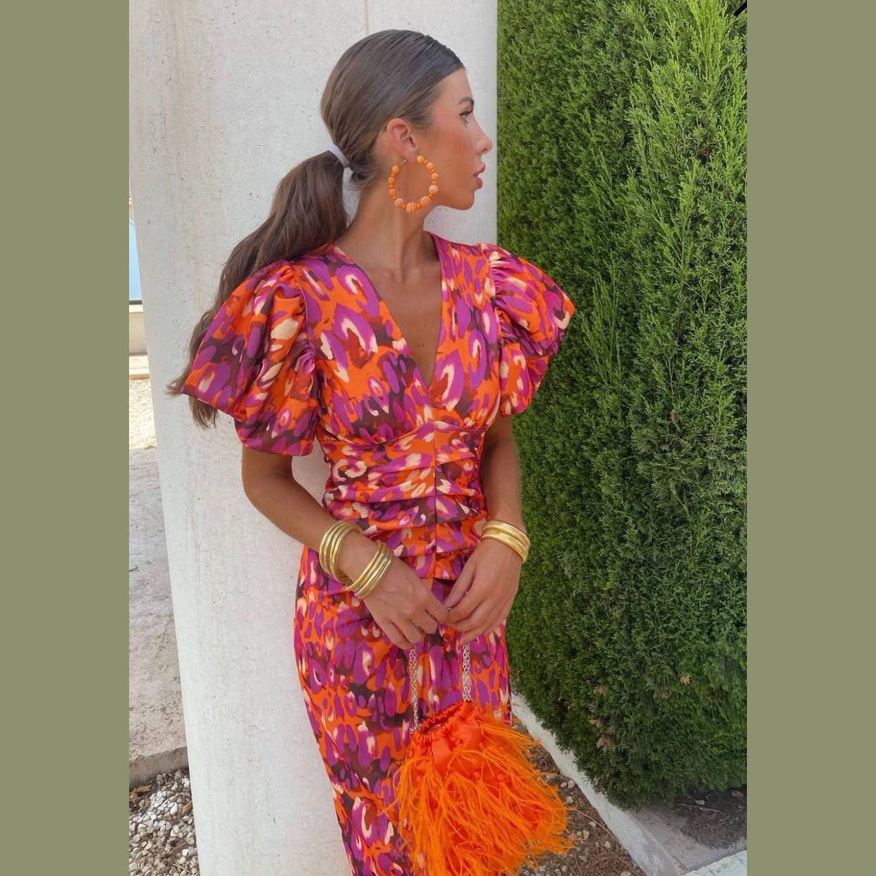 Gwen | Robe Fiesta Vibrante au Style Audacieux pour Femmes