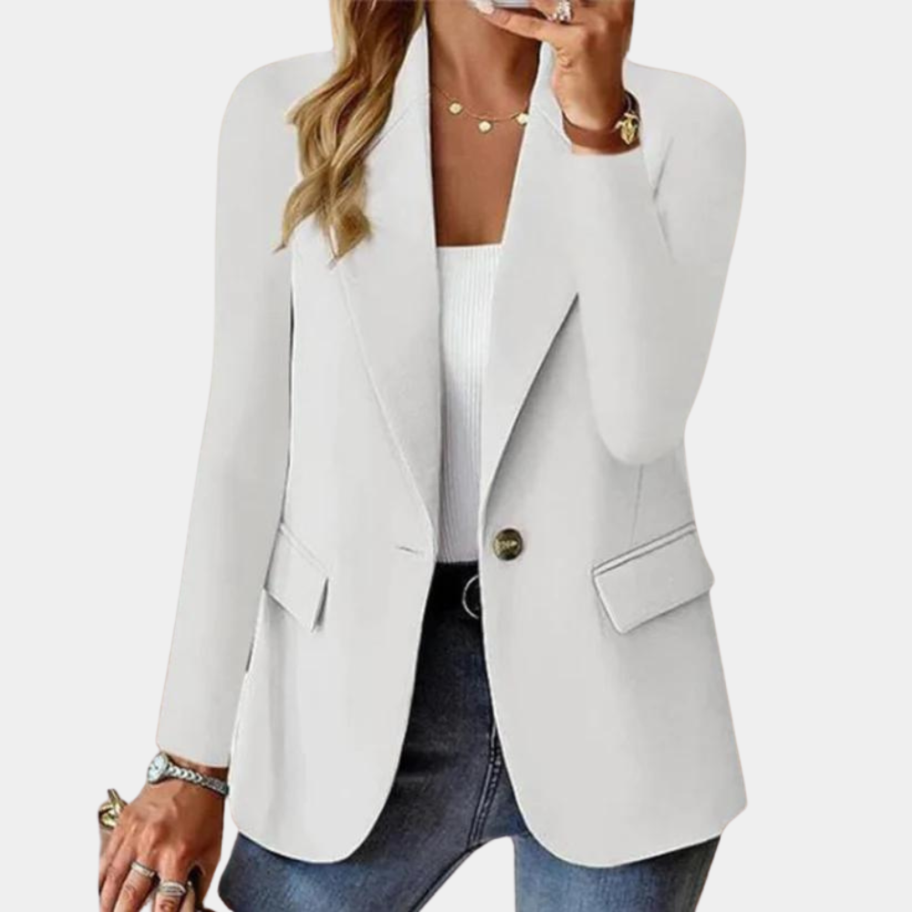 Sujana | Blazer Élégant Intemporel avec Coupe Ajustée pour Femme