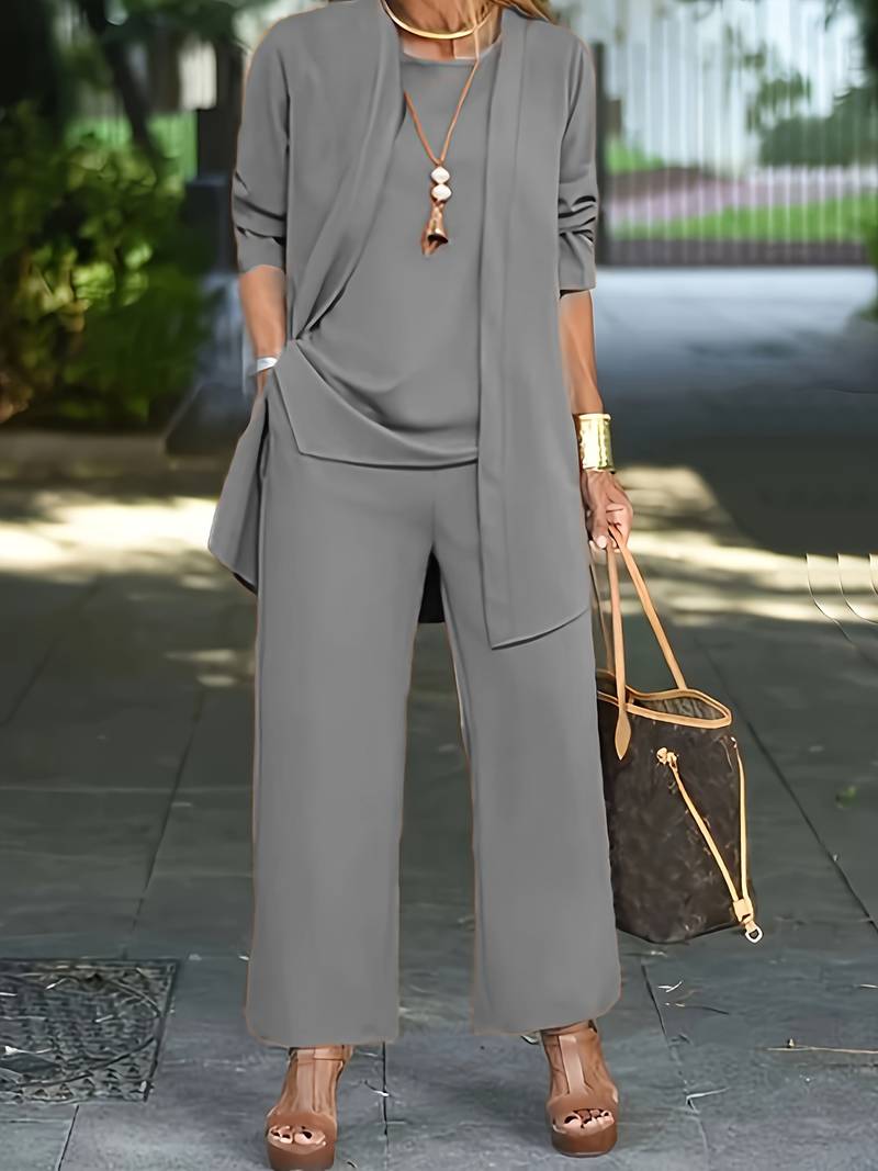 Riya | Élégant Tailleur Pantalon Deux Pièces Chaud pour Femme