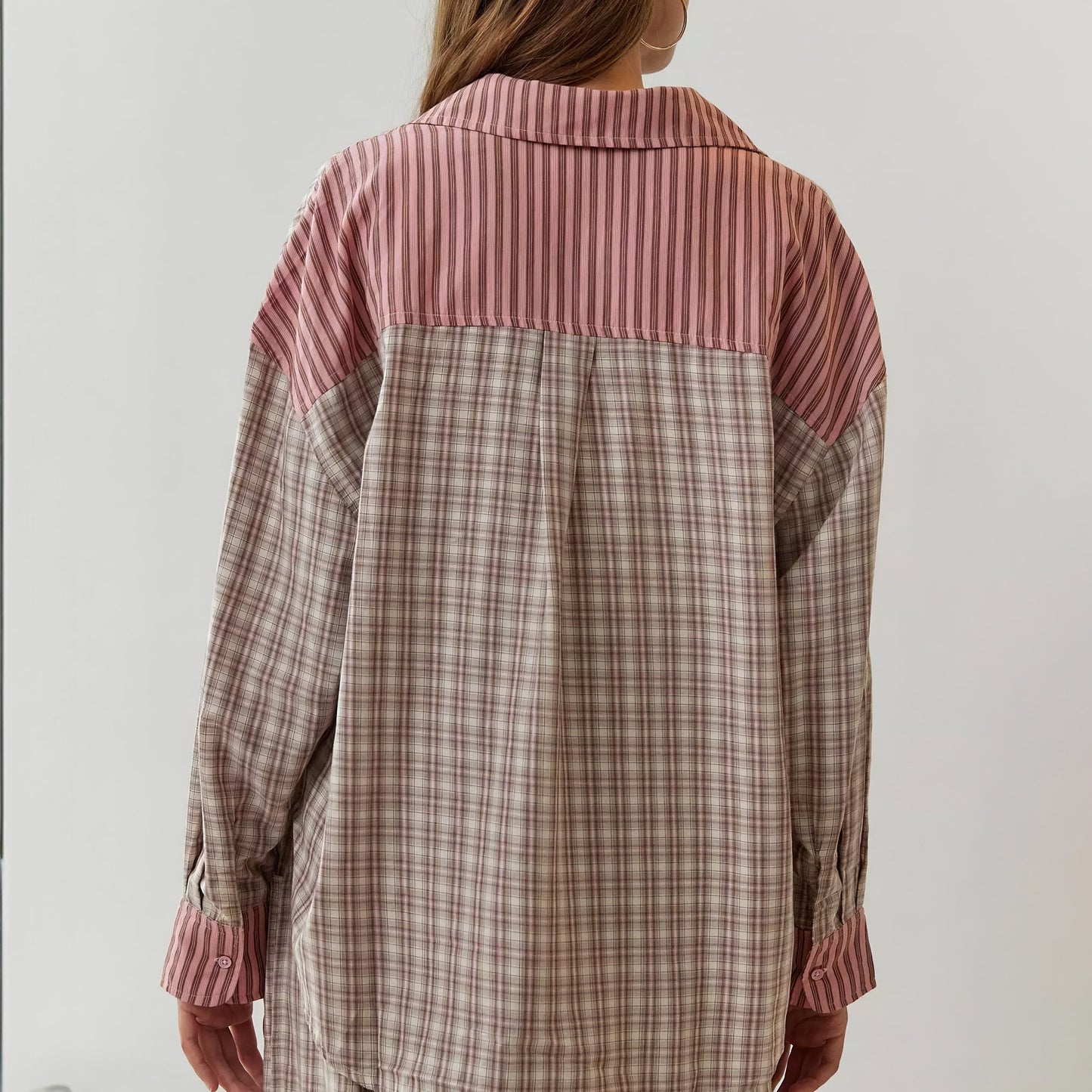 Dianna | Ensemble de détente confortable à rayures pour femmes