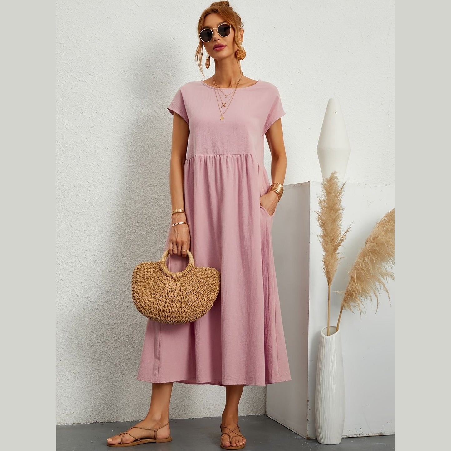 Mirabelle | Robe de loisirs décolletée