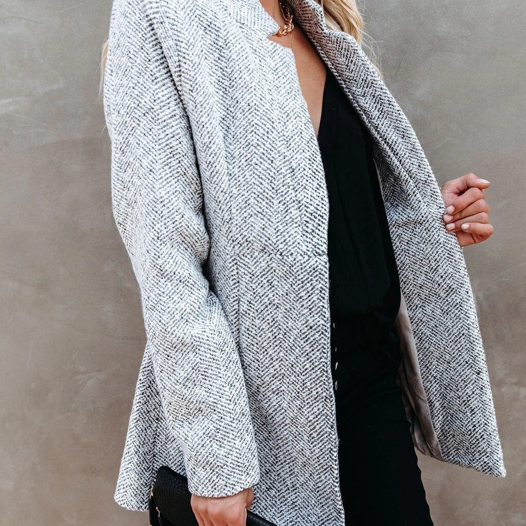 Yvette | Veste en tweed élégante pour la mi-saison pour femme