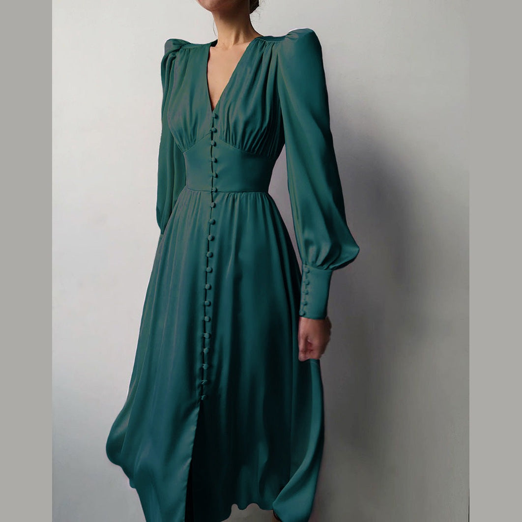 Arya | Robe élégante en satin pour femmes