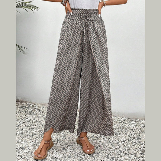 Louanne | Pantalon pour femmes à imprimé géométrique
